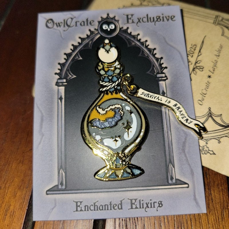 A Study in Drowing pin from Owlcrate