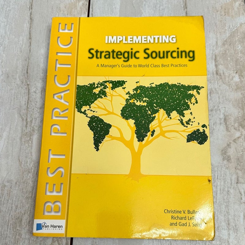 Implementing Strategic Sourcing