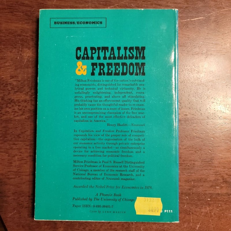 Capitalism and Freedom