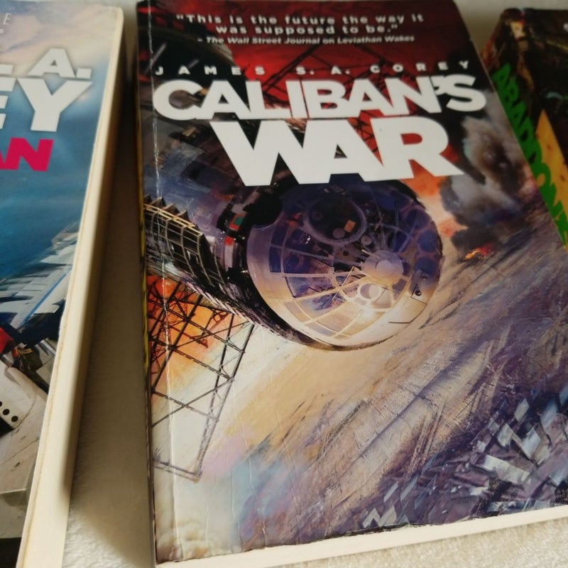 The Expanse 1-3 Leviathan Wakes, Caliban's War, Abaddon's Gate