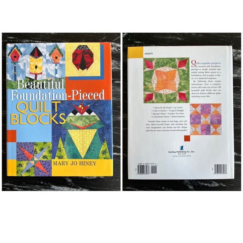 Beautiful Foundation-Pieced Quilt Blocks