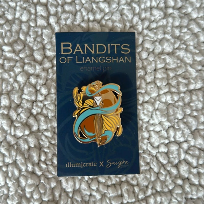 Bandits of Liangshan June 2024 Illumicrate Enamel Pin