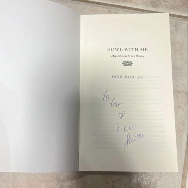 Howl with Me - SIGNED EDITION