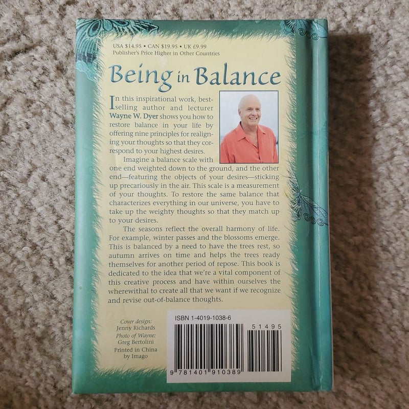 Being in Balance