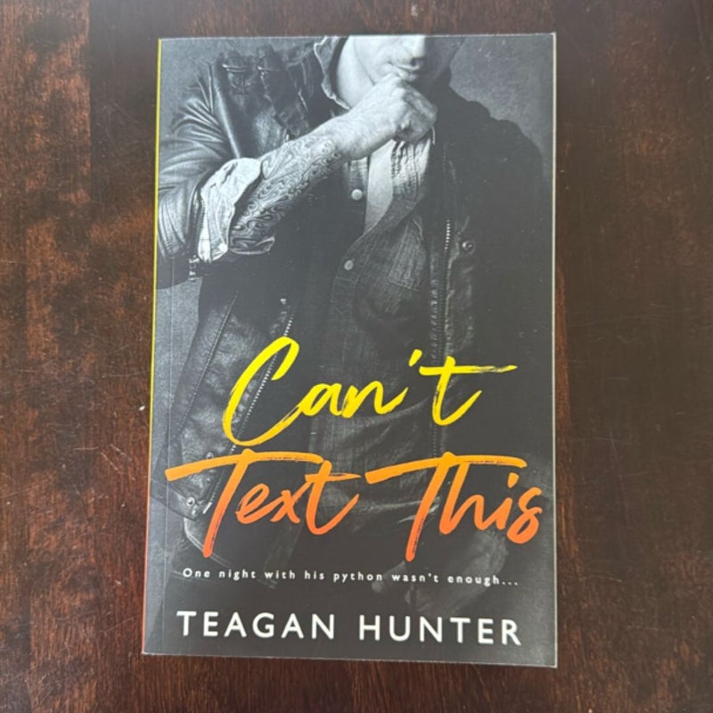 Can't Text This