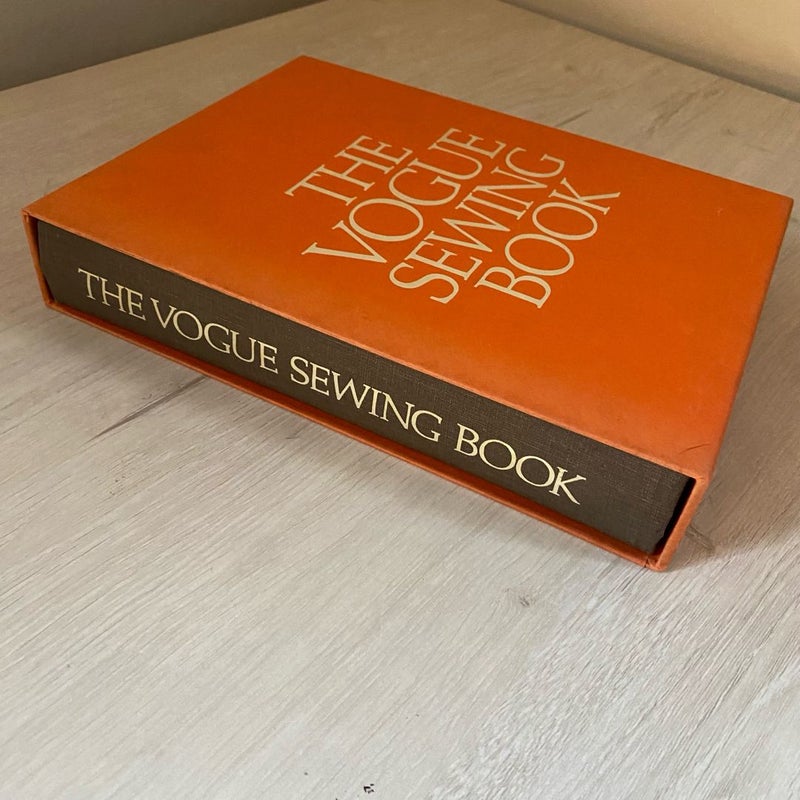 The Vogue Sewing Book with Original Slipcase Vintage 1970 First Edition