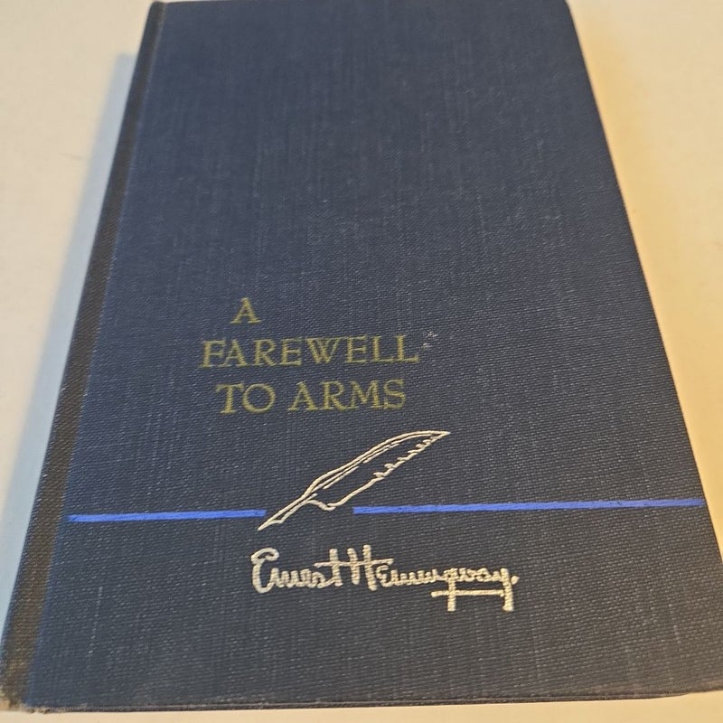 A Farewell To Arms by Ernest Hemingway hardcover 1957 copy