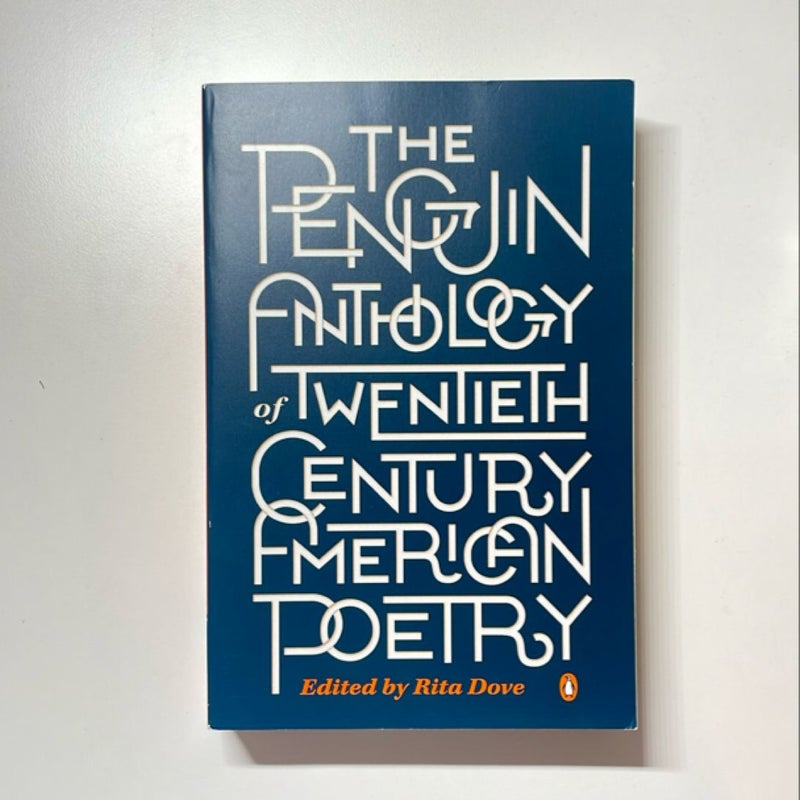 The Penguin Anthology of Twentieth-Century American Poetry