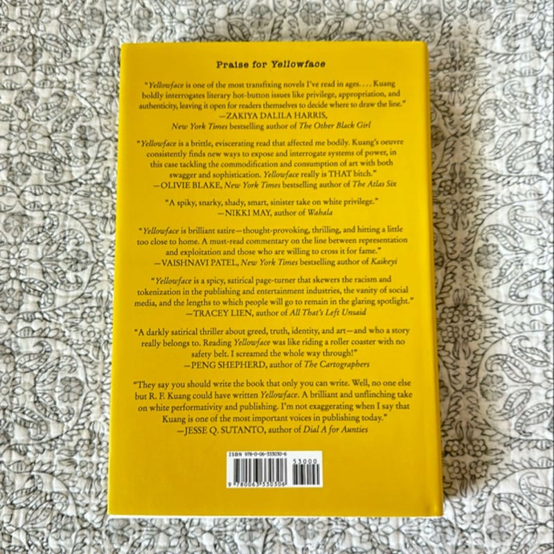 Yellowface, Barnes and Noble Edition