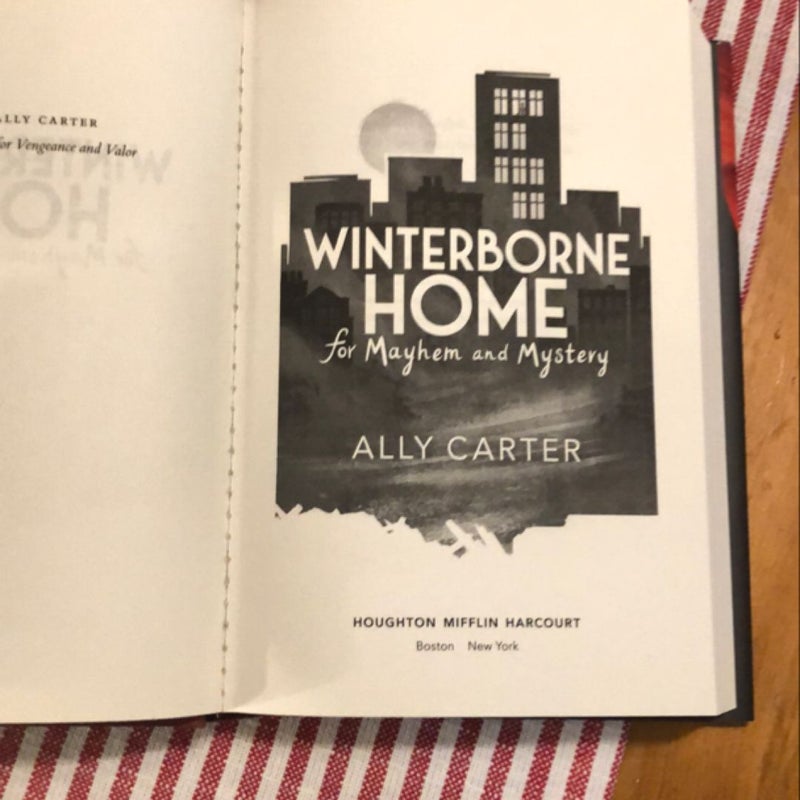 Winterborne Home for Mayhem and Mystery