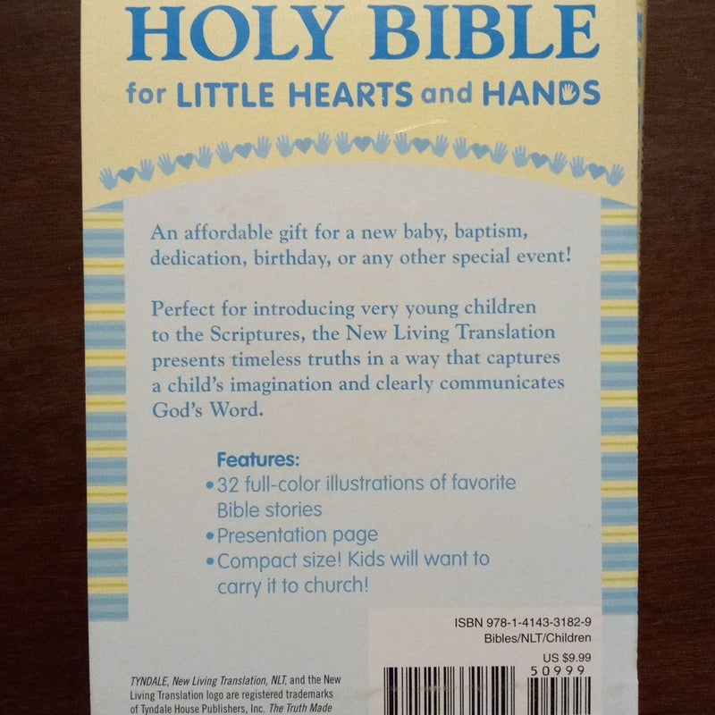 Holy Bible for Little Hearts and Hands NLT