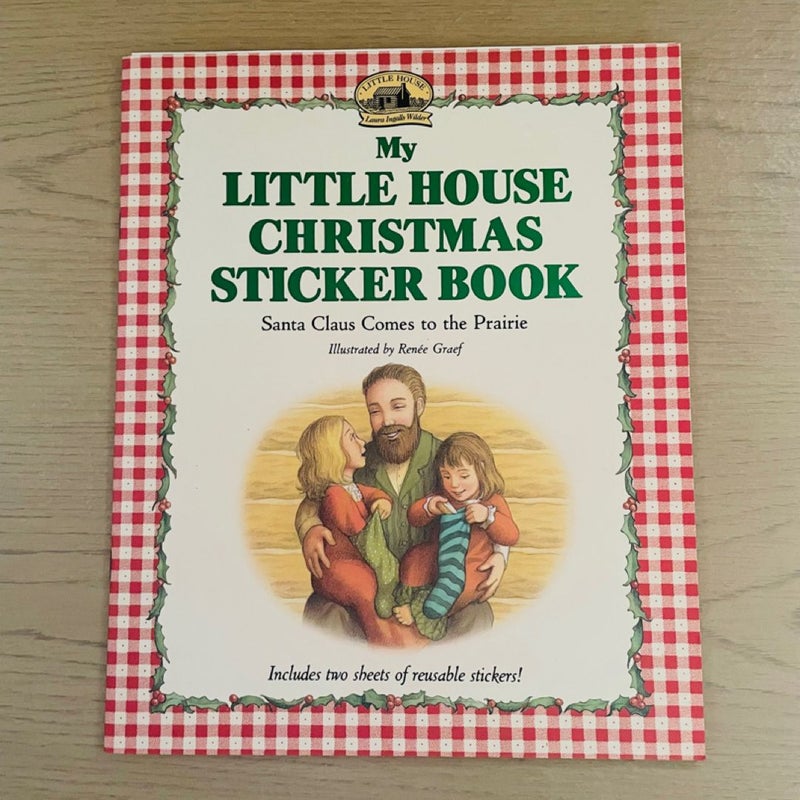 My Little House Christmas Sticker Book