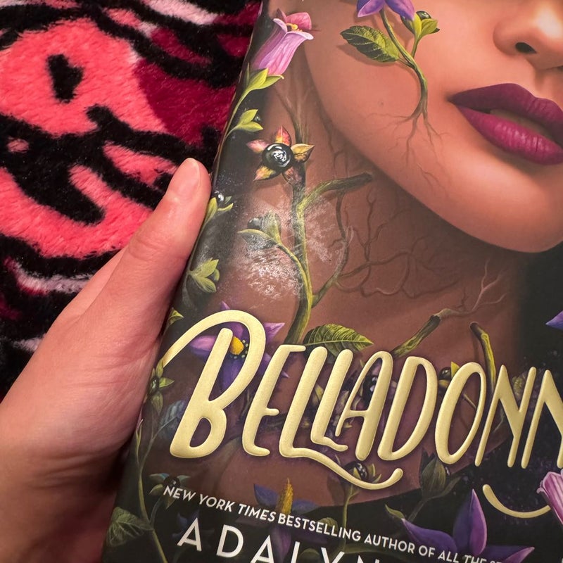 Belladonna *Barnes & Nobel Exclusive Edition* OOP First Edition Purple Hidden Cover 