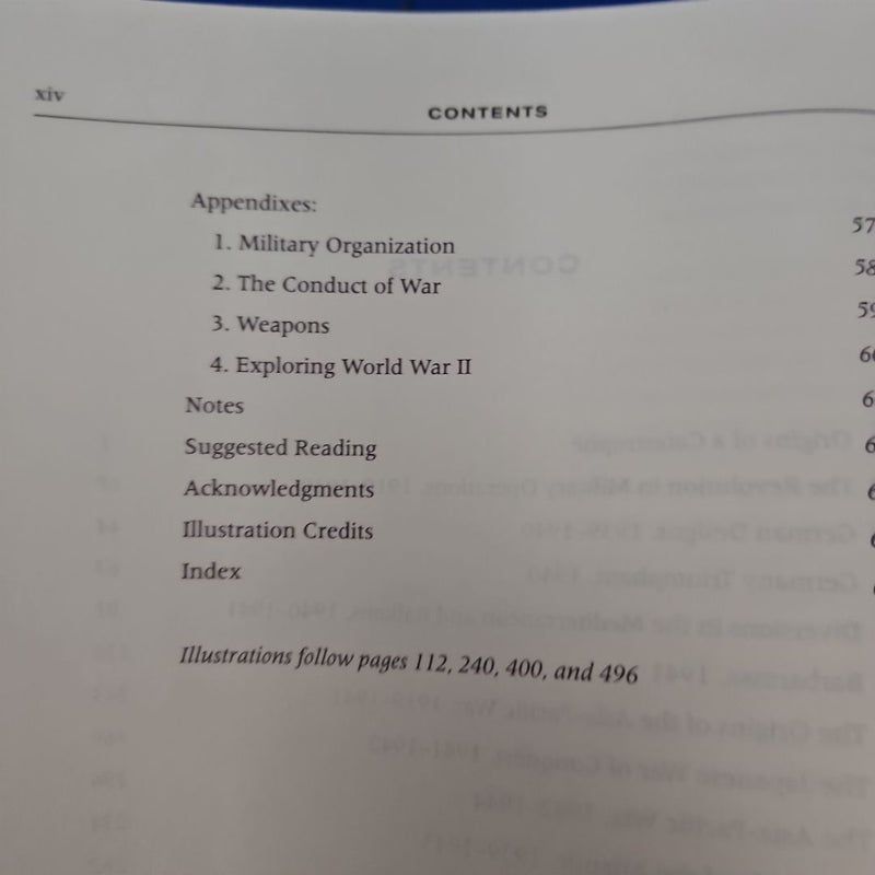 A War To Be Won: Fighting the Second World War