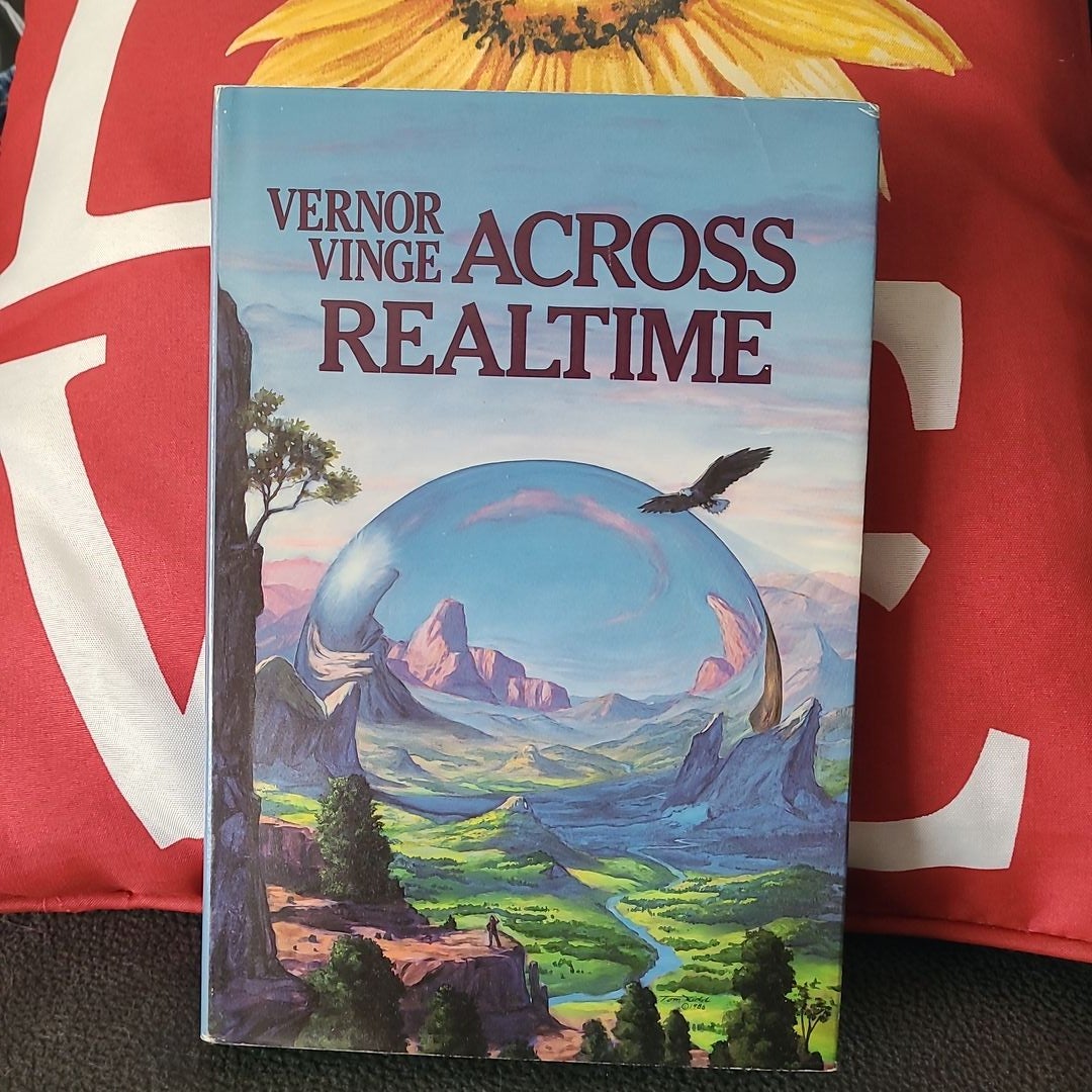 Vernor Vinge, Across Realtime, hardcover book club edition