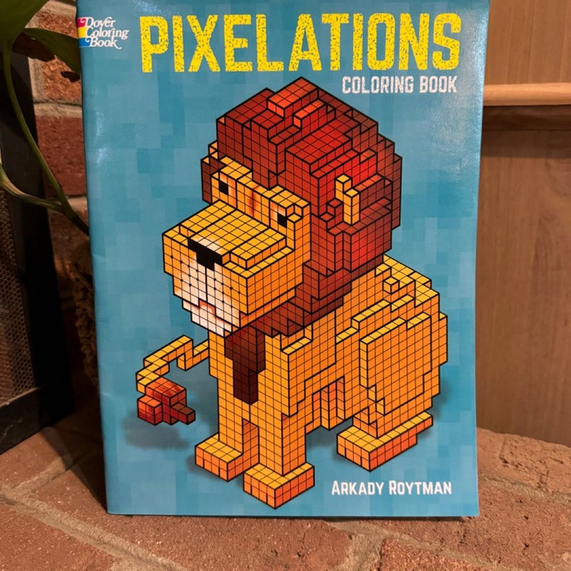 Pixelations Coloring Book