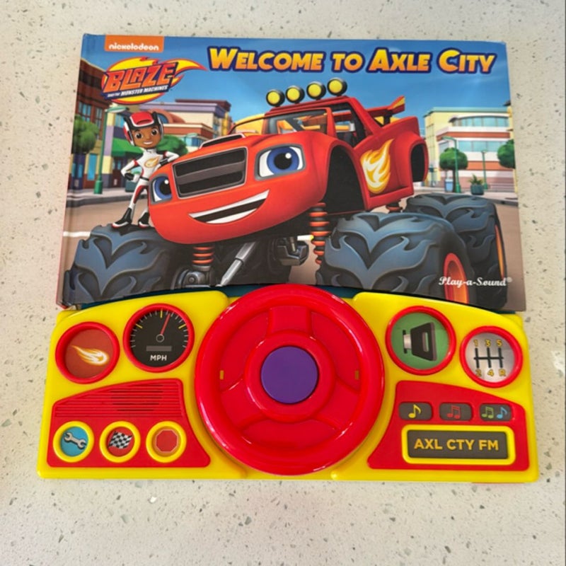 Nickelodeon Blaze and the Monster Machines: Welcome to Axle City Steering Wheel Sound Book