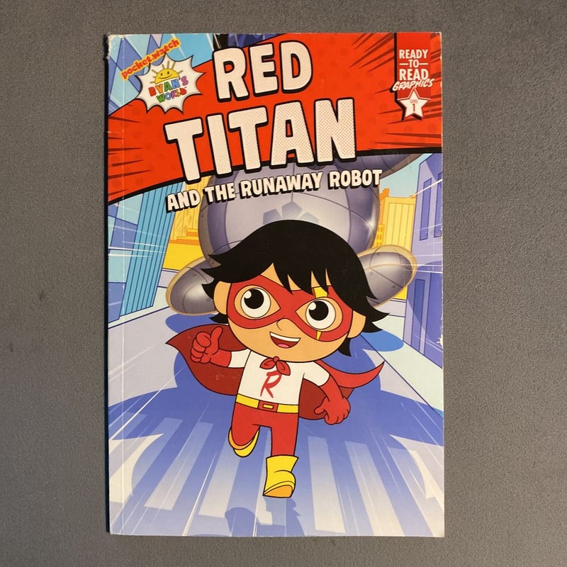 Ryan's world red titan hot sale robot