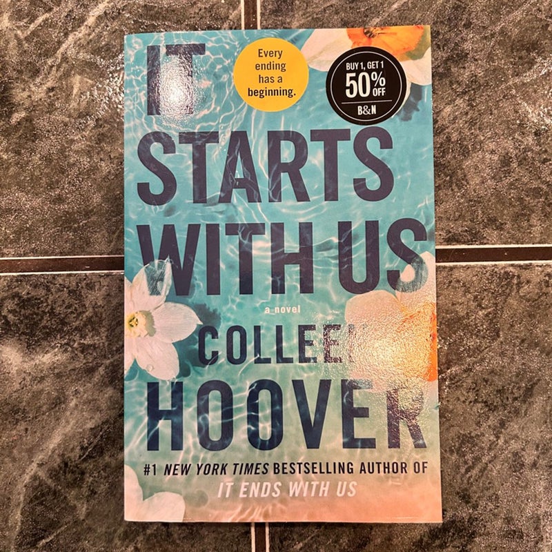 It Starts With Us by Colleen Hoover, Hardcover