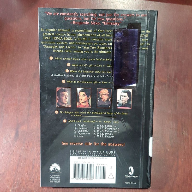 The Definitive Star Trek Trivia Book: Volume II