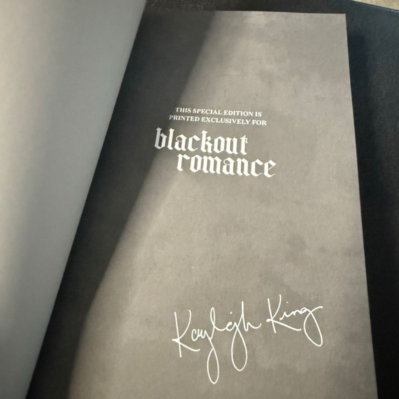 Blackout Romance Kayleigh King