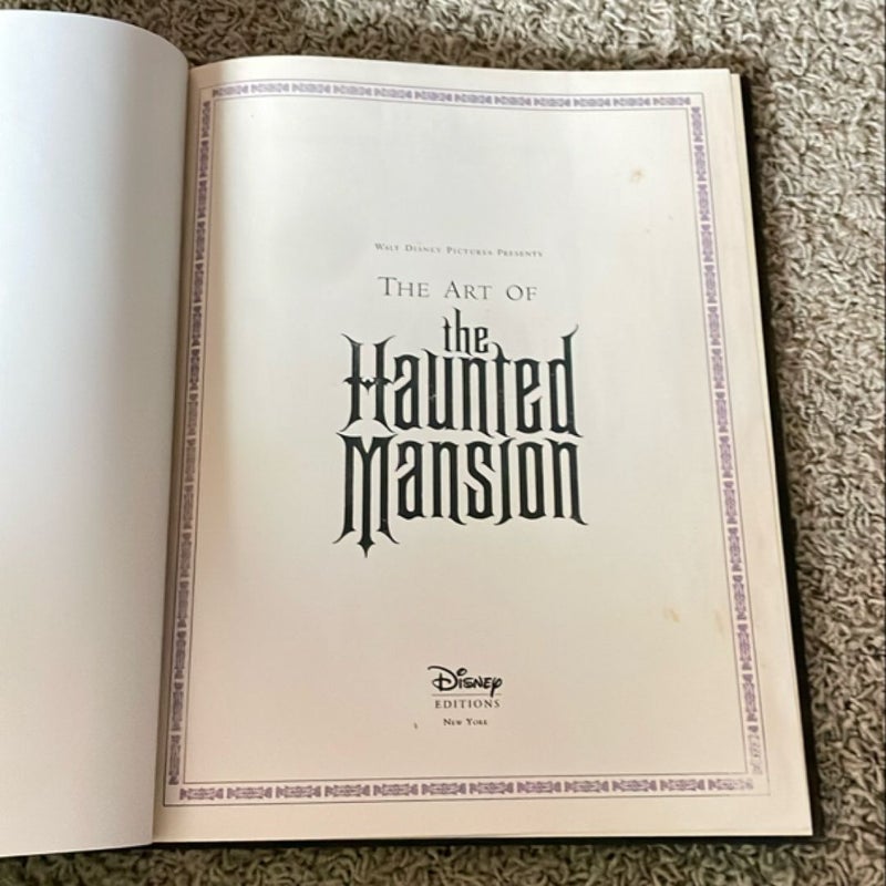 The Art of the Haunted Mansion