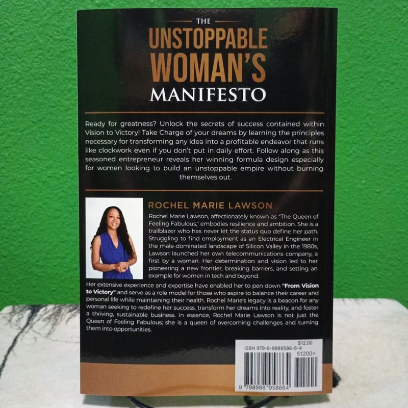 The Unstoppable Woman's Manifesto by Rochel Lawson