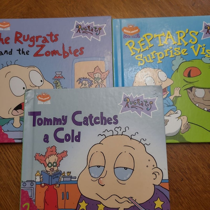 Rugrats 2 Books in 1 bundle lot of 3