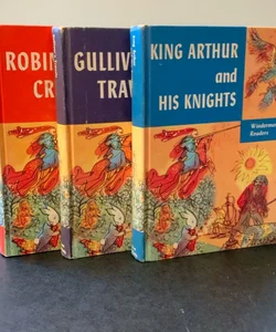 Windermere Readers (1955): King Arthur and his Knights, Gulliver’s Travels, Robinson Crusoe