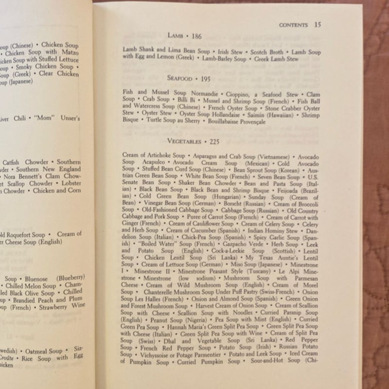 The Complete Book of Soups and Stews