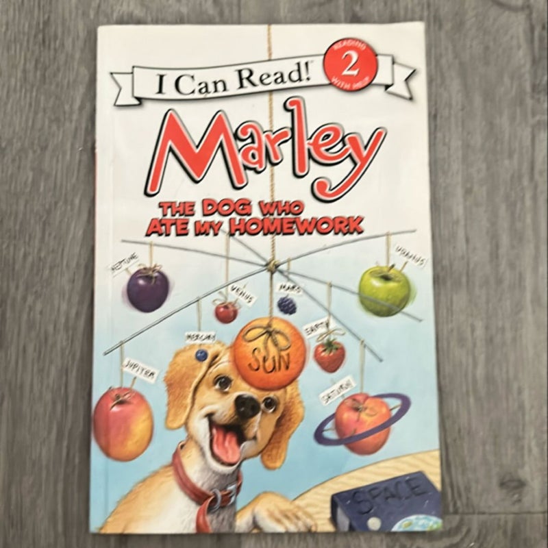 Marley: the Dog Who Ate My Homework