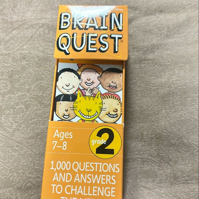 Brain Quest 2nd Grade Q&a Cards