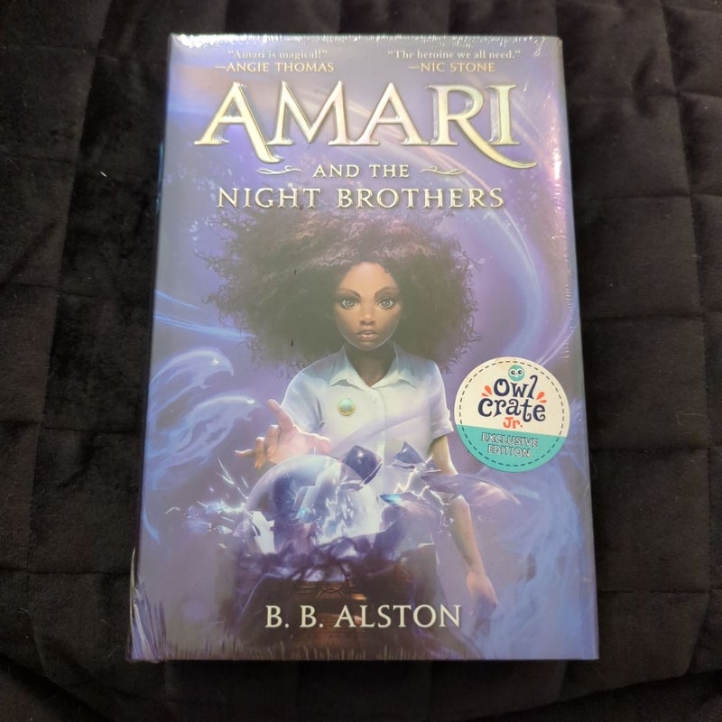 Amari and the Night Brothers Owlcrate Jr Edition