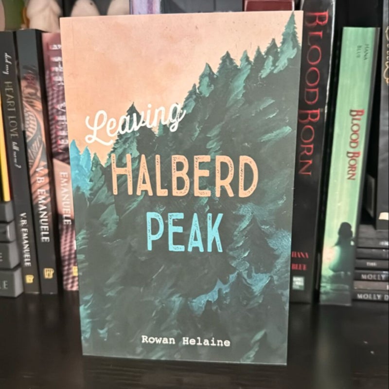 Leaving Halberd Peak