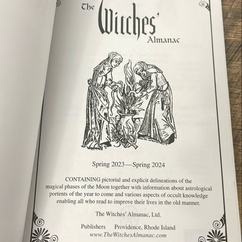The Witches' Almanac 2023-2024 Classic Edition Issue 42