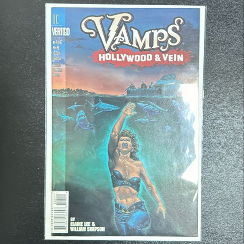 Vamps Hollywood & Vein # 4 of 6 1996 Vertigo DC Comics 