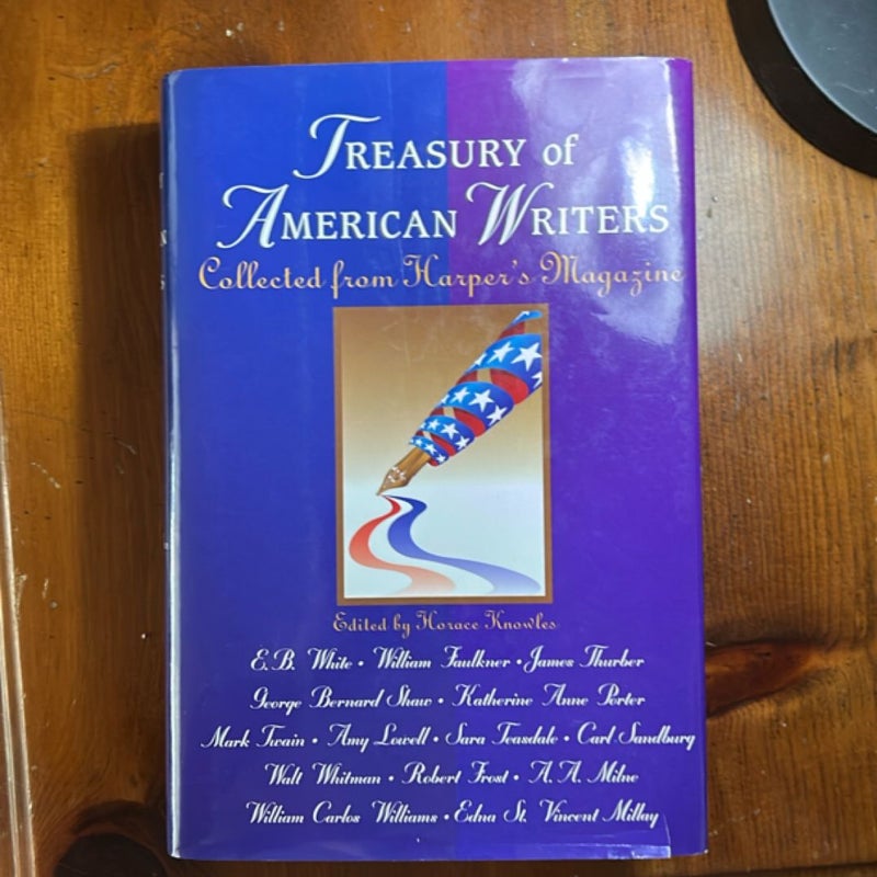 A Treasury of American Writers