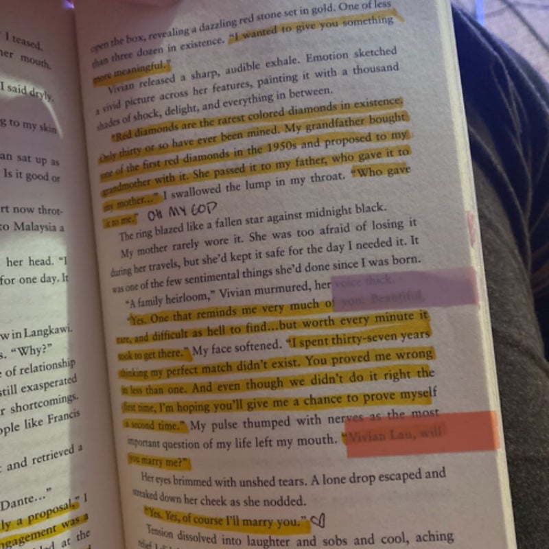 HEAVILY ANNOTATED BOOK