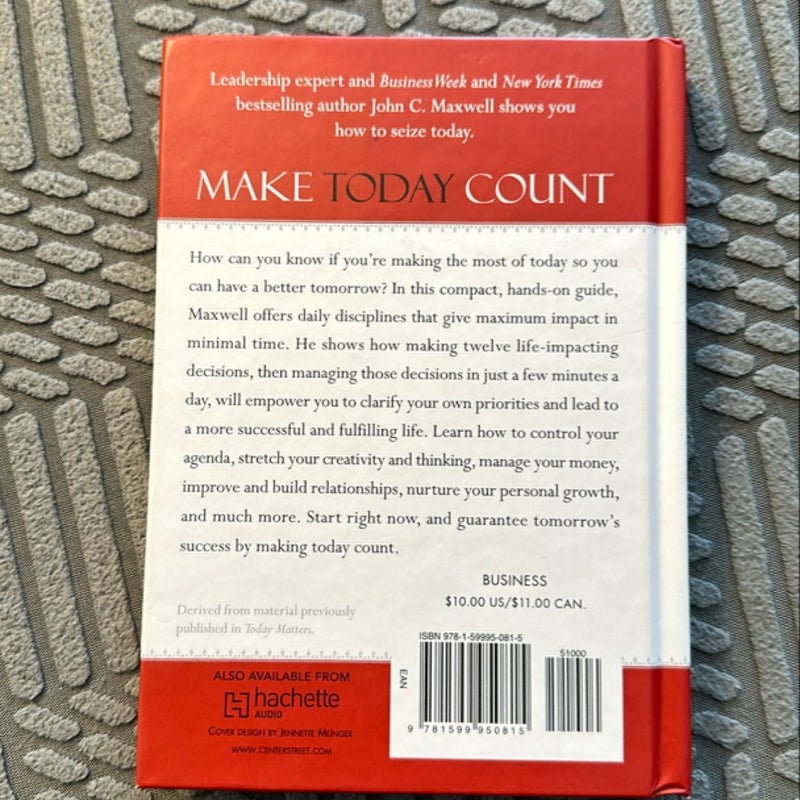 Make Today Count