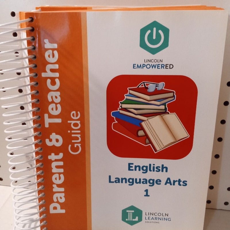 18-19 Parent/Teacher Guide English Language Art Book Bundle Set Of (5) 