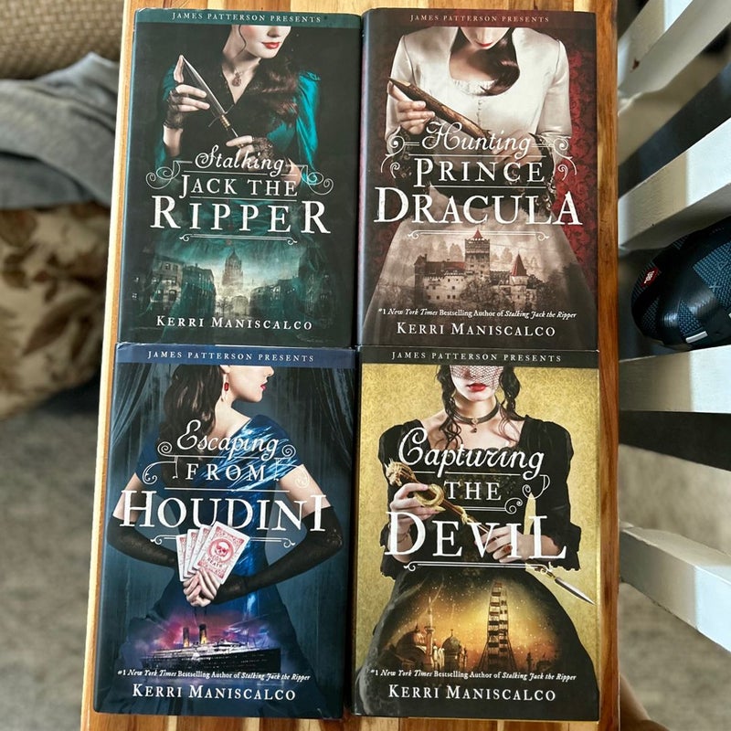 The Stalking Jack the Ripper Series Hardcover Gift Set by Kerri Maniscalco