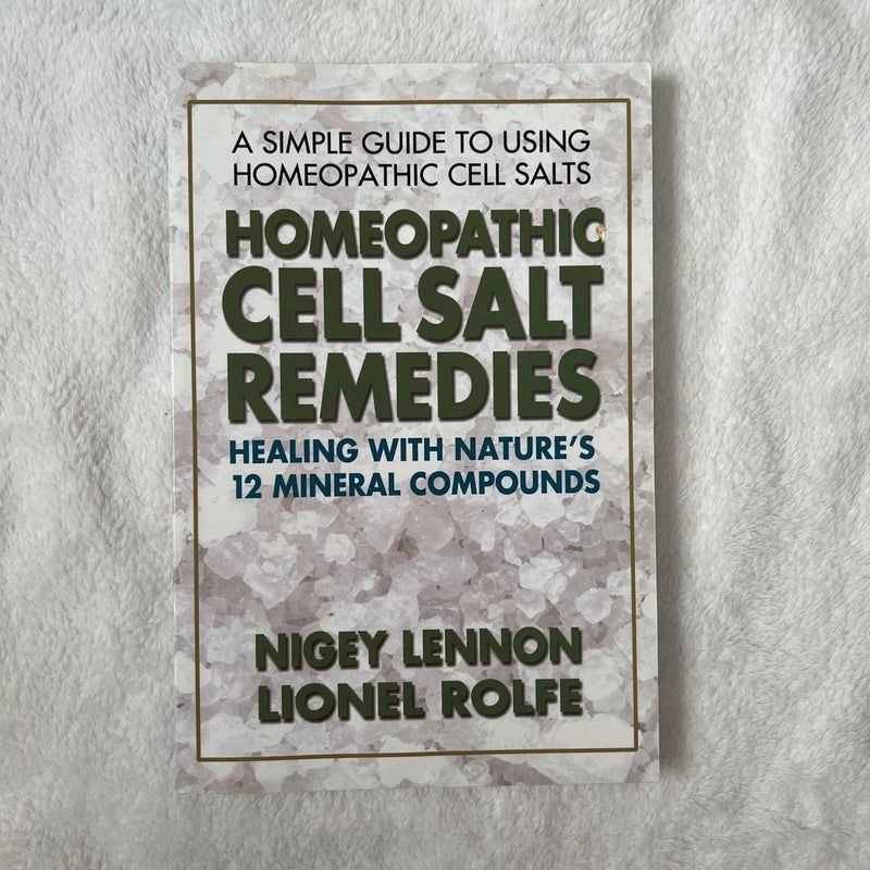 Homeopathic Cell Salt Remedies