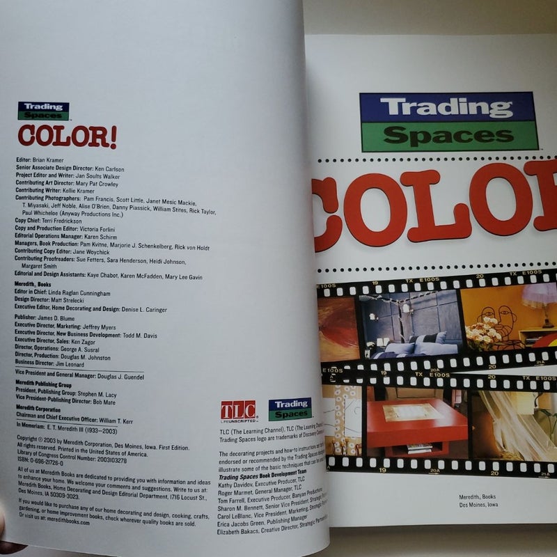 Trading Spaces Color!