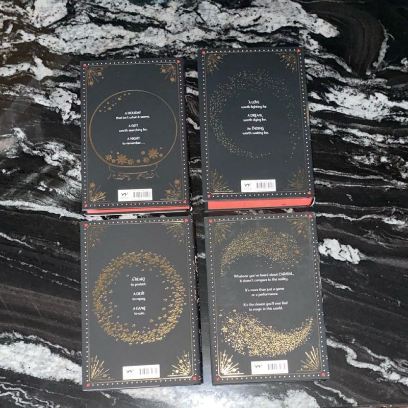 The Return To Caraval complete box set - UK edition
