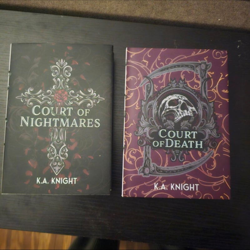 Court of death and court of nightmares ka knight fabled book box