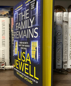 The Family Remains Waterstones Signed and Sprayed Edition