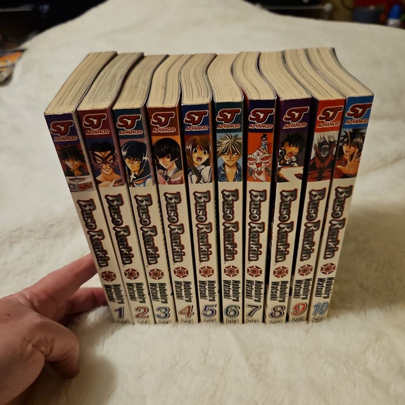 Buso Renkin, Vol. 1, 2, 3, 4, 5, 6, 7, 8, 9, 10 (Complete English Set)