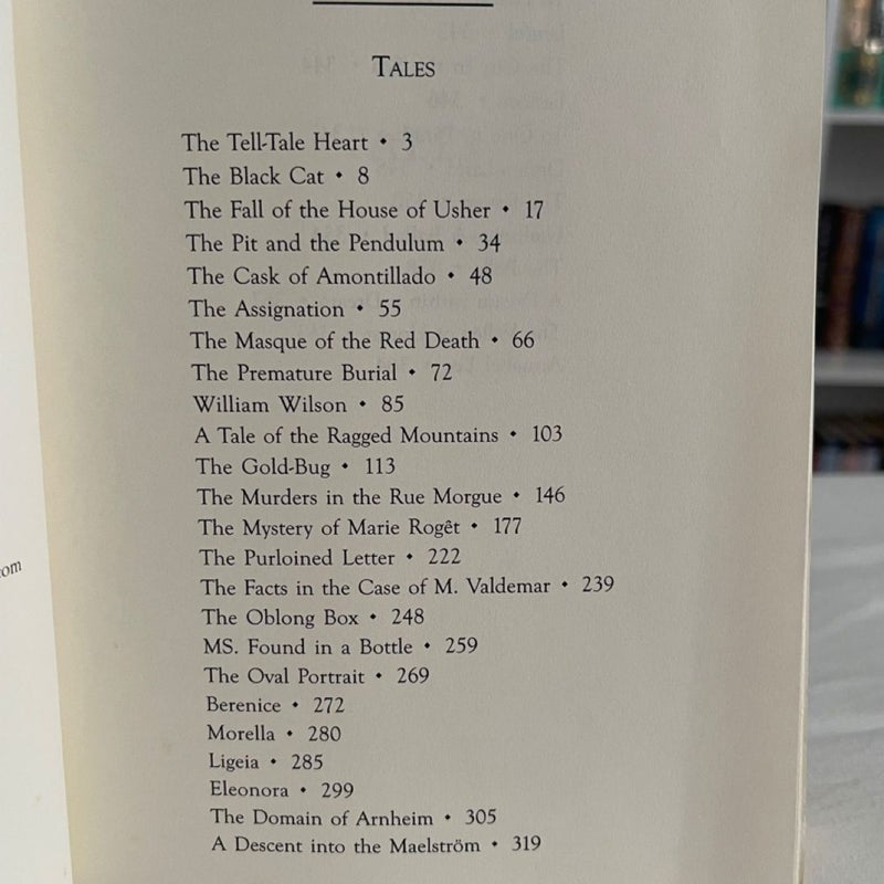 Edgar Allan Poe Major Tales and Poems