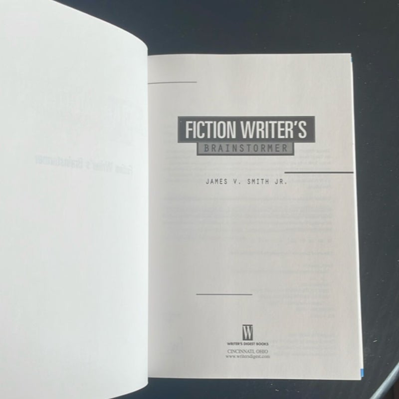 Fiction Writer's Brainstormer