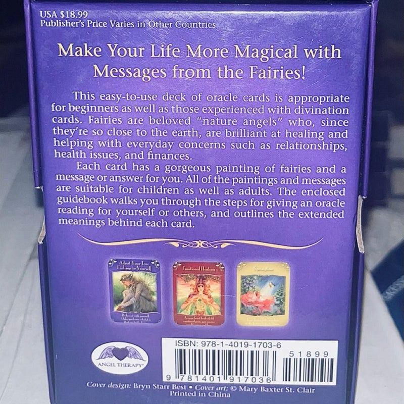 Magical Messages from the Fairies Oracle Cards